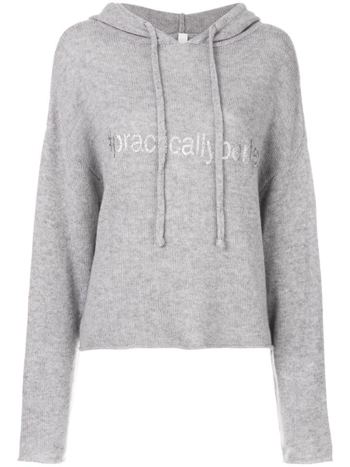 Philo-sofie Statement Hoodie - Grey