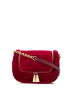 Anya Hindmarch Tassel Detail Shoulder Bag - Red
