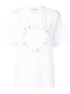 Stella Mccartney Rainbow Logo T-shirt - White