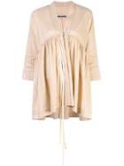 Uma Wang Striped Blouse - Brown