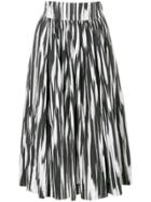 Woolrich Printed Full Skirt - Black