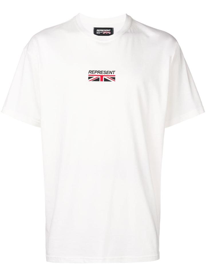 Represent Logo Print T-shirt - White