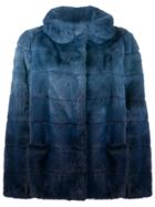 Simonetta Ravizza Cannes Faux Fur Jacket - Blue