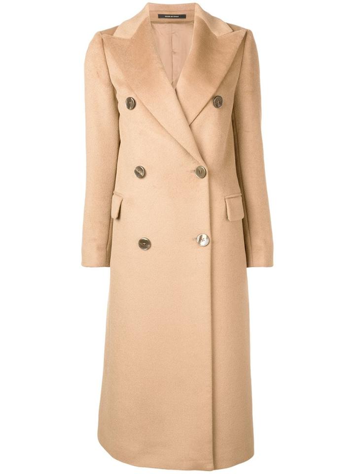Tagliatore Double-breasted Coat - Neutrals