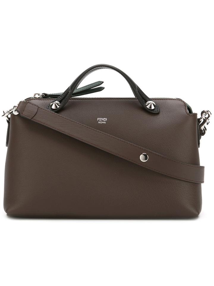 Fendi By The Way Shoulder Bag, Women's, Brown, Calf Leather