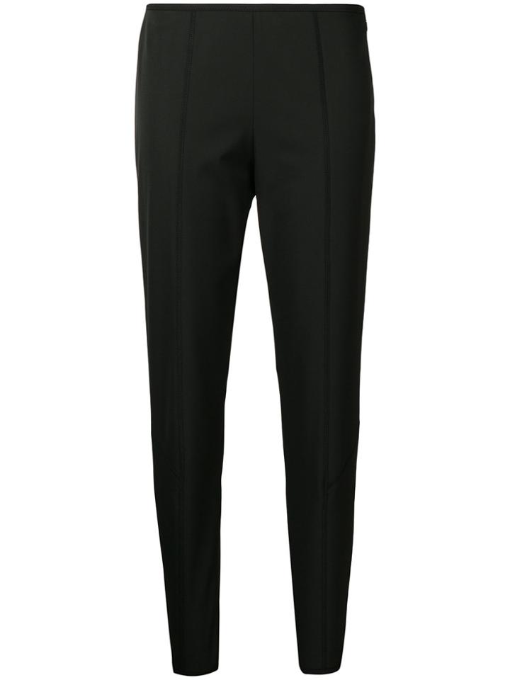 T By Alexander Wang Slim-fit Trousers - Black