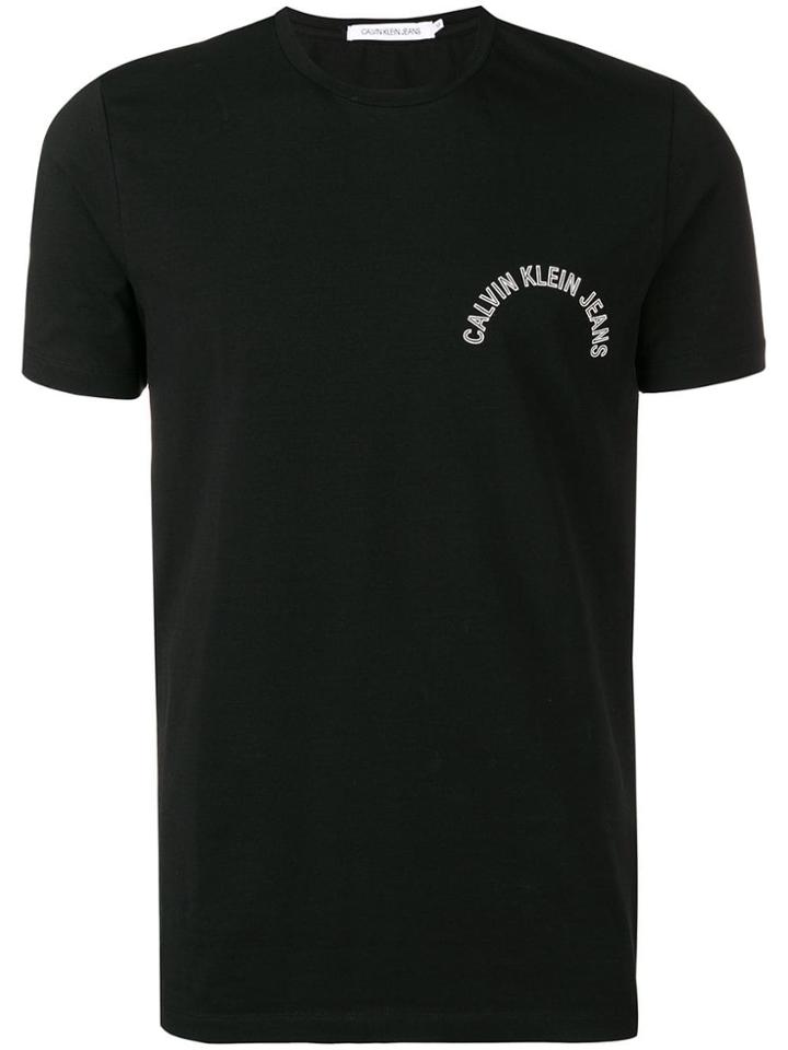 Calvin Klein Jeans Chest Logo T-shirt - Black
