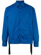 Marni Lightweight Jacket, Men's, Size: 48, Blue, Polyamide