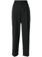 Red Valentino Loose Fit Trousers - Black