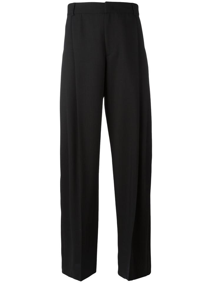 Mcq Alexander Mcqueen - Kilt Pleat Trousers - Men - Virgin Wool - 52, Black, Virgin Wool