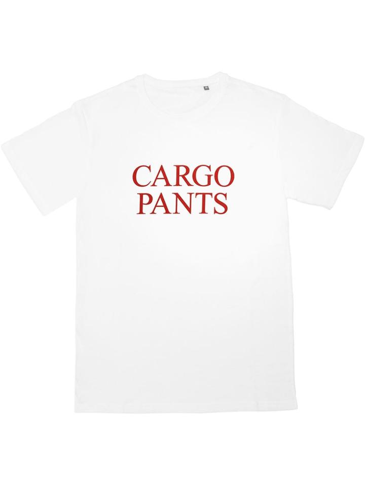 Browns X Fantastic Man Cargo Pants Cotton T-shirt - White