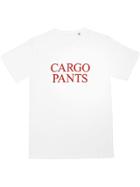 Browns X Fantastic Man Cargo Pants Cotton T-shirt - White