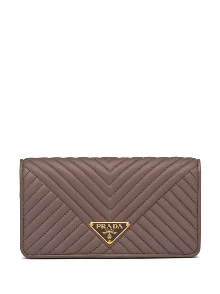 Prada Quilted Mini Bag - Grey