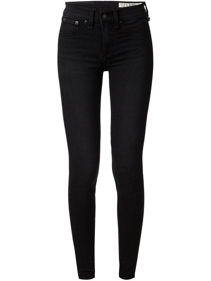 Rag & Bone 'highrise Legging' Jeans, Women's, Size: 28, Black, Cotton/polyester/modal
