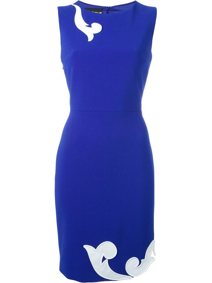 Boutique Moschino Embroidered Tube Dress
