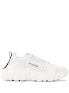 Hide & Jack Chunky Lace Up Sneakers - White