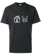 Maison Kitsuné Printed T-shirt - Grey