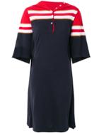Y / Project Polo Shirt Dress - Blue