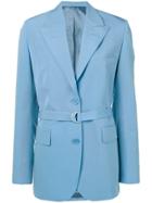 Christian Wijnants Jena Belted Blazer - Blue