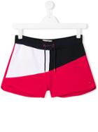 Tommy Hilfiger Junior Teen Colour-block Shorts - Pink