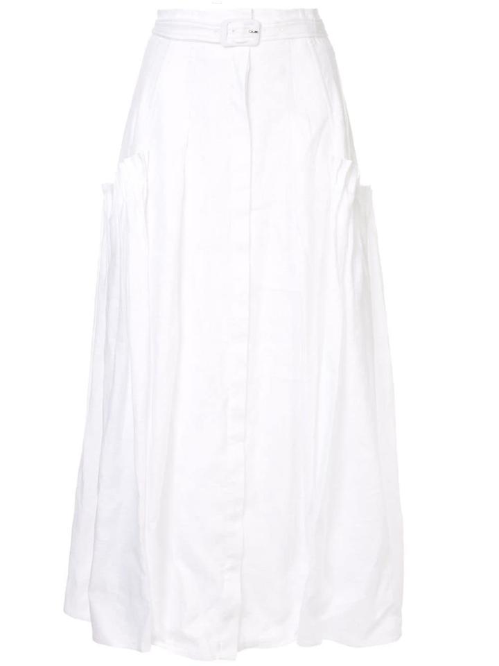 Gabriela Hearst Cyrielle Maxi Skirt - White