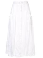 Gabriela Hearst Cyrielle Maxi Skirt - White