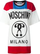 Moschino Colour Block Logo T-shirt