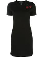 Marc By Marc Jacobs Embroidered Sequin Cherry Knit Dress, Women's, Size: Small, Black, Nylon/spandex/elastane/wool