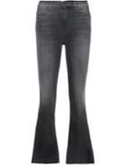 Mother Bootcut Jeans, Women's, Size: 27, Grey, Cotton/polyester/spandex/elastane