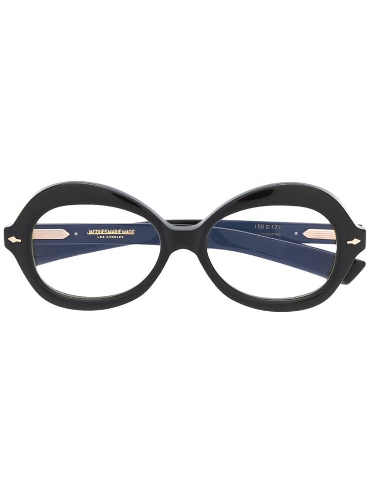 Jacques Marie Mage Lenore Glasses - Black