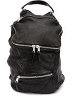 Giorgio Brato Zipped Backpack - Black
