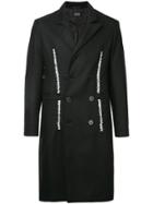 Selfmade By Gianfranco Villegas Double Breasted Stitch Detail Coat -