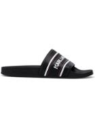 Karl Lagerfeld Kondo Kontrast Slides - Black