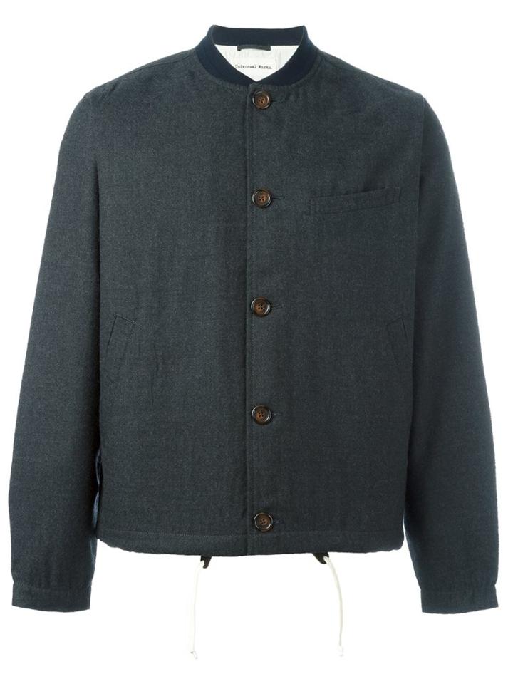 Universal Works 'newark' Jacket, Men's, Size: Xl, Grey, Cotton/wool