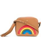 Anya Hindmarch Rainbow Crossbody Bag, Women's, Brown, Calf Leather