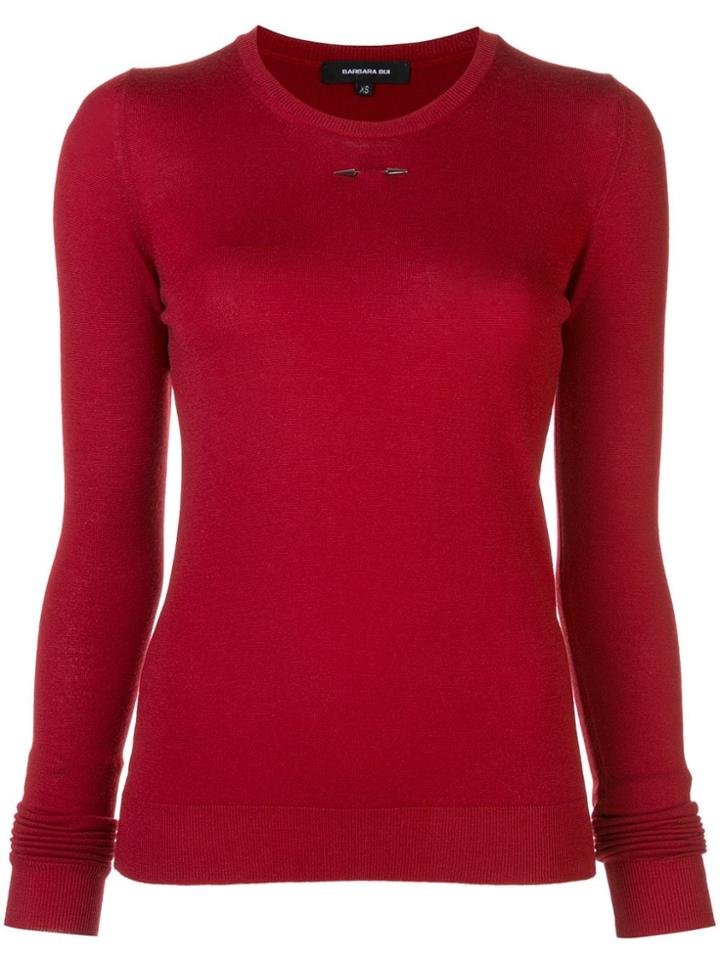 Barbara Bui Slim-fit Jumper - Red