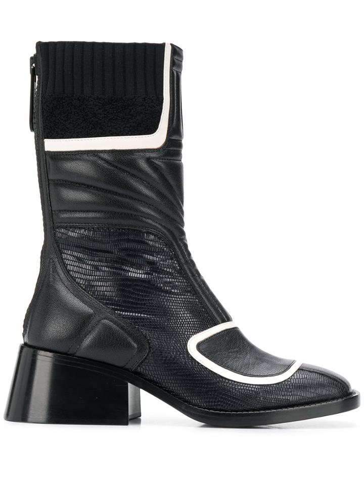 Chloé Bell 50mm Boots - Black