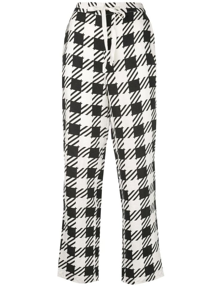 Onia Loose Fit Tapered Trousers - Black