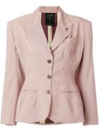Jean Paul Gaultier Pre-owned Pinstriped Blazer - Neutrals