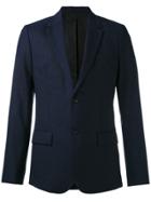 Ami Alexandre Mattiussi Lined Two Button Jacket - Blue