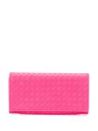 Bottega Veneta Classic Continental Wallet - Pink