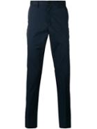 Michael Kors Classic Chinos, Men's, Size: 36, Blue, Cotton/spandex/elastane