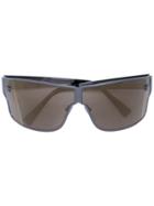 Versace Eyewear Shield Sunglasses - Silver