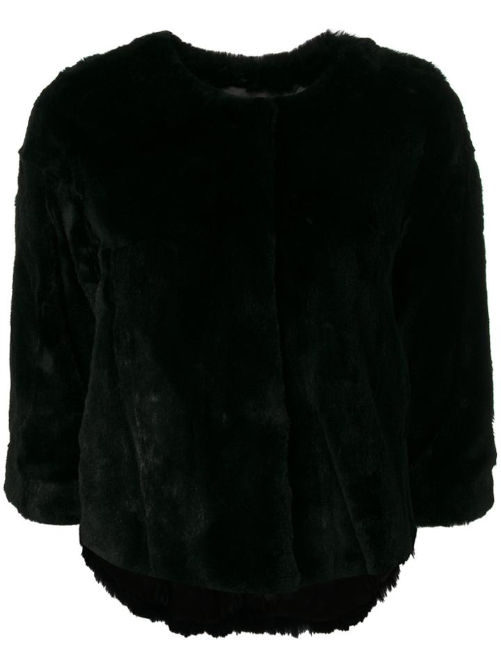 Twin-set Cropped Jacket - Black