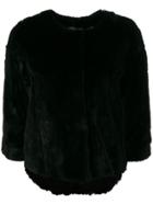 Twin-set Cropped Jacket - Black