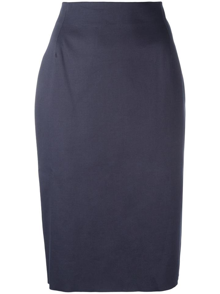 Tomas Maier Straight Skirt - Grey
