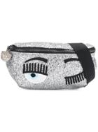 Chiara Ferragni Blinking Eyes Waist Bag - Metallic