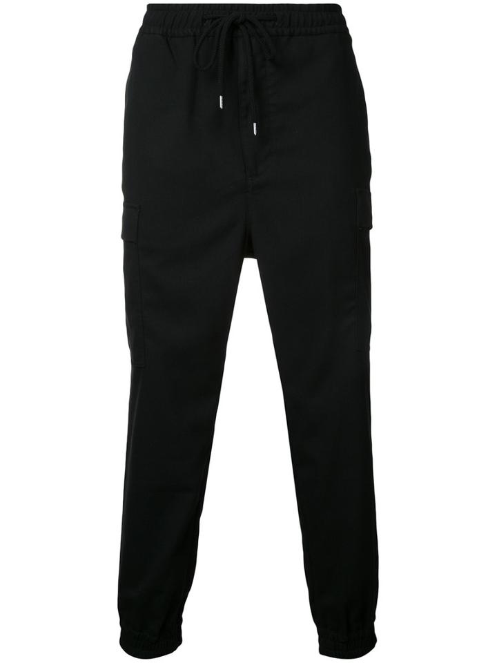 Monkey Time Cargo Track Pants, Men's, Size: Small, Black, Polyester