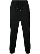 Monkey Time Cargo Track Pants, Men's, Size: Small, Black, Polyester