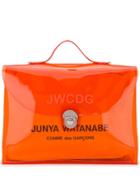 Junya Watanabe Logo Print Messenger Bag - Orange